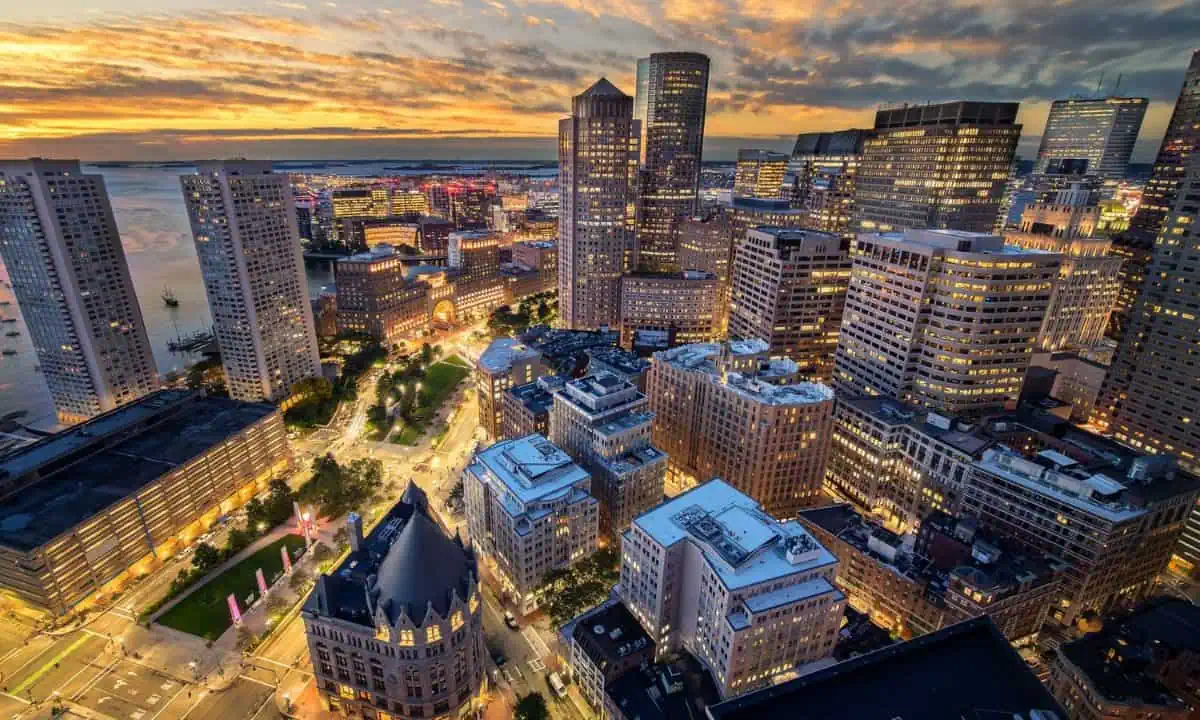 View of Boston, MA