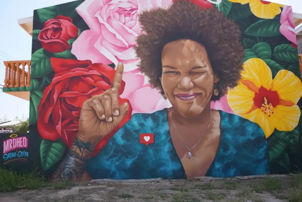 Sarah-Quita Offringa San Nicolas Mural Aruba