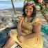 Alexandrea Sumuel Groves at Surfside Beach in Aruba