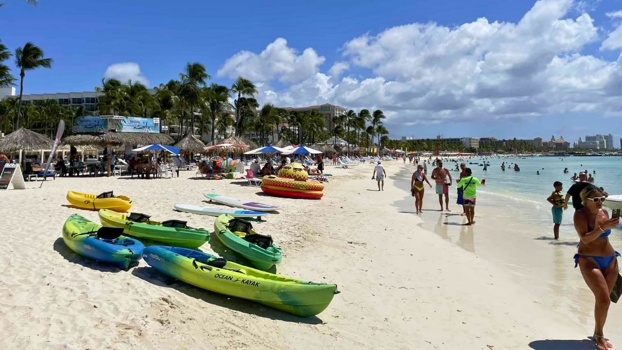 Aruba's Palm Beach
