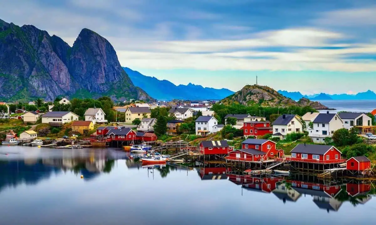 Reine Village, Lofoten Islands in Norway