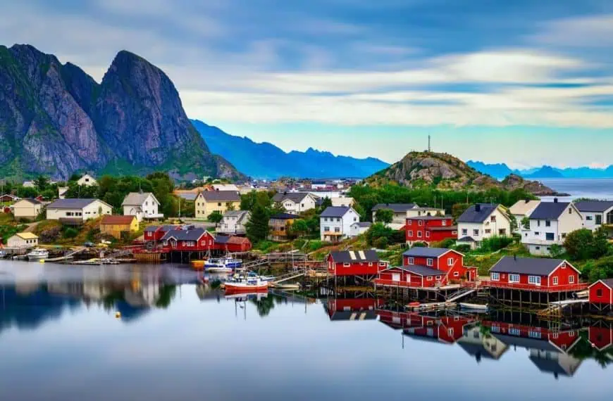 Reine Village, Lofoten Islands in Norway