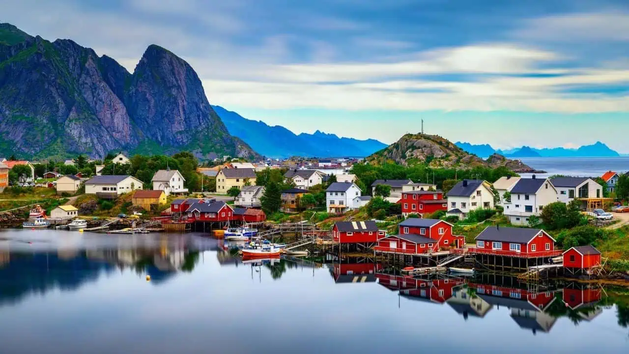 Reine Village, Lofoten Islands in Norway