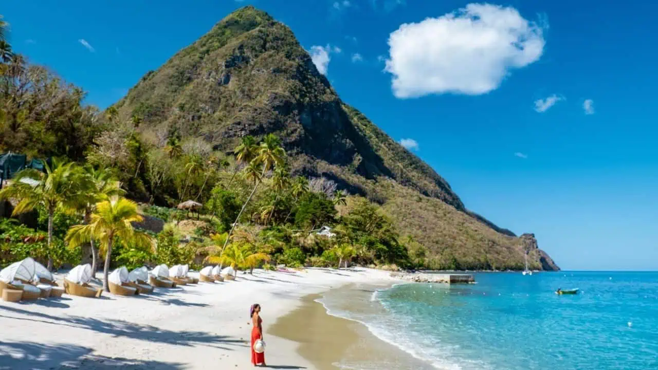 The Pitons in St. Lucia