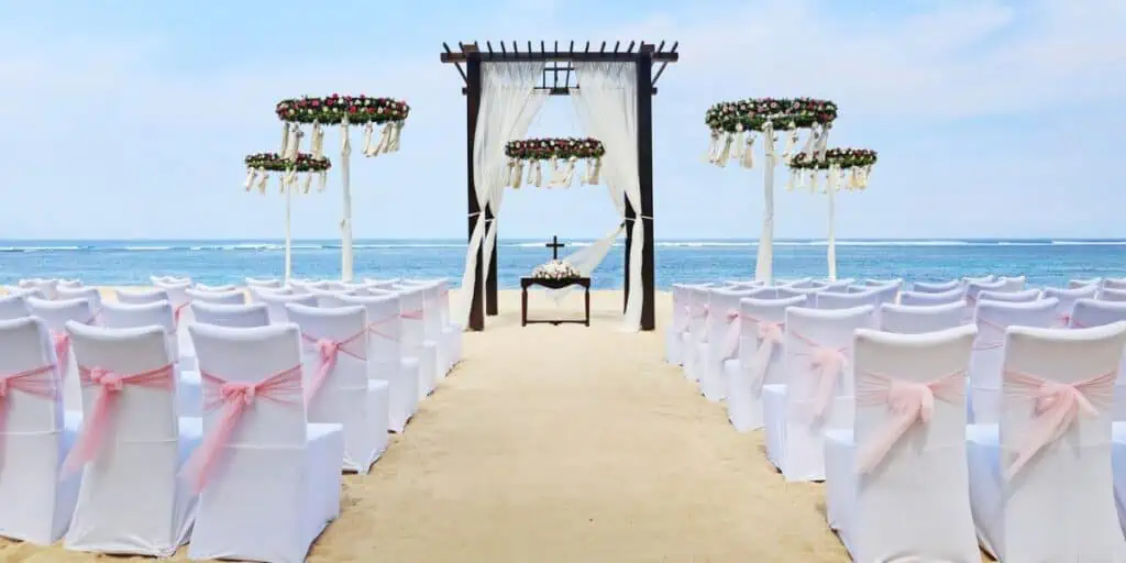 beach wedding