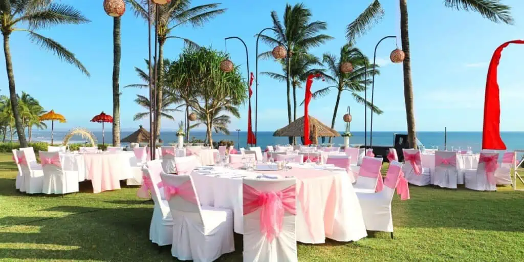 tropical wedding