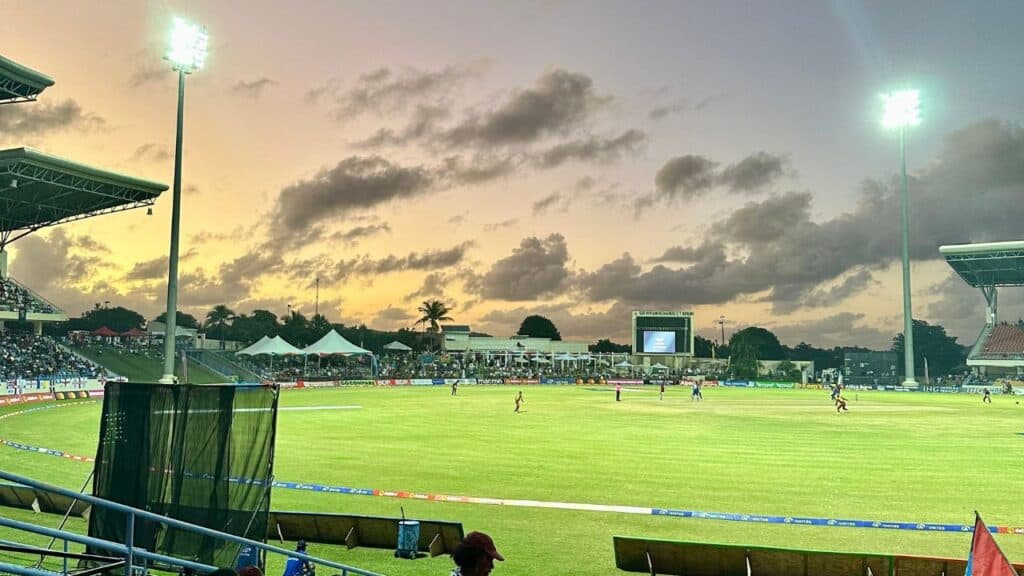 Cricket Match in Antigua