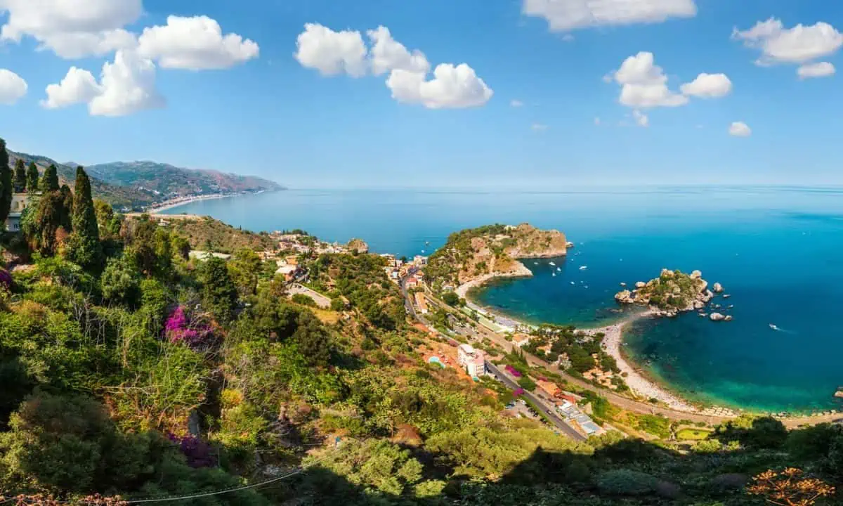 Taormina in Sicily, Italy