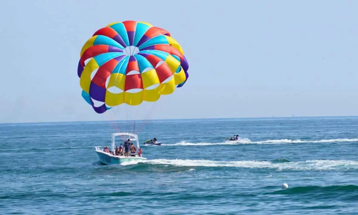 Parasailing in Virginia Beach