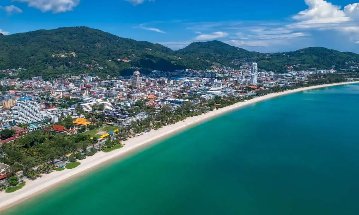 Patong Beach in Phuket, Thailand