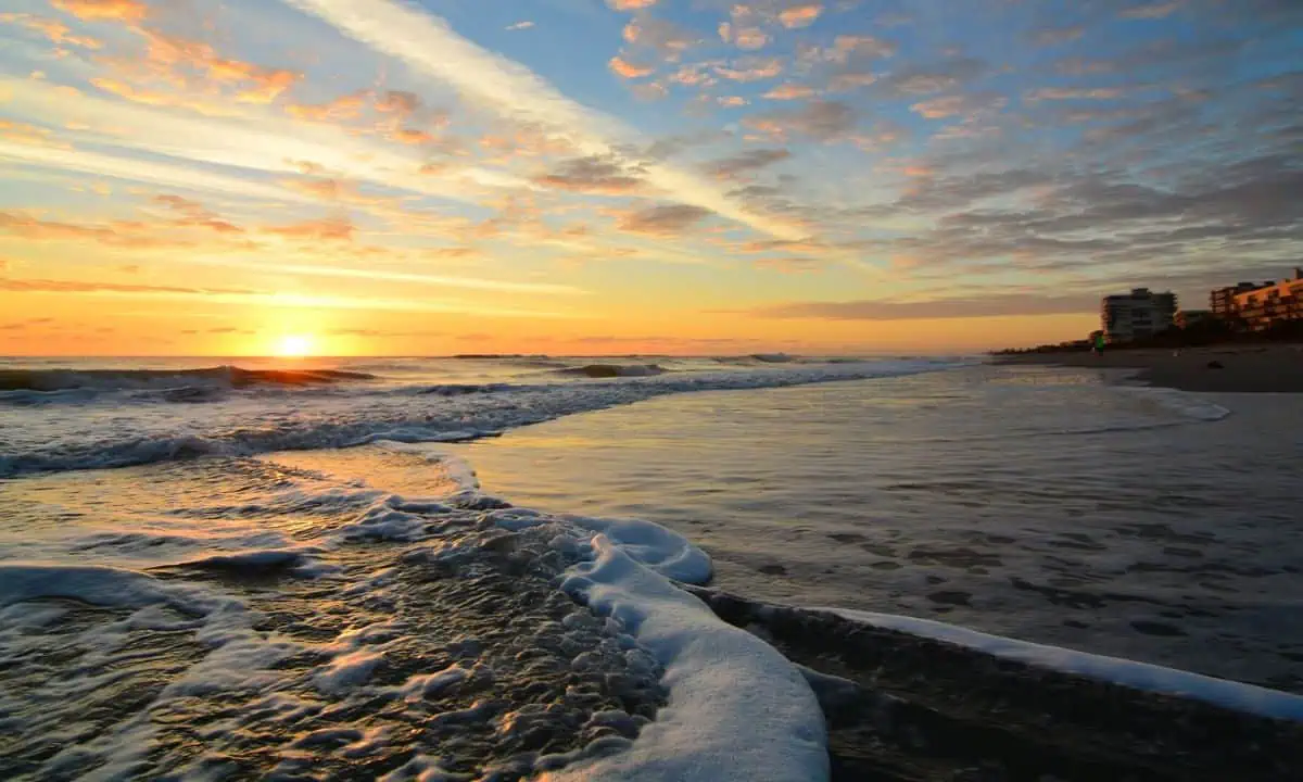 Melbourne Beach Sunrise on Florida's Space Coast