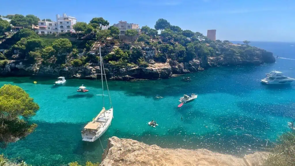 Beach in Southeast Mallorca