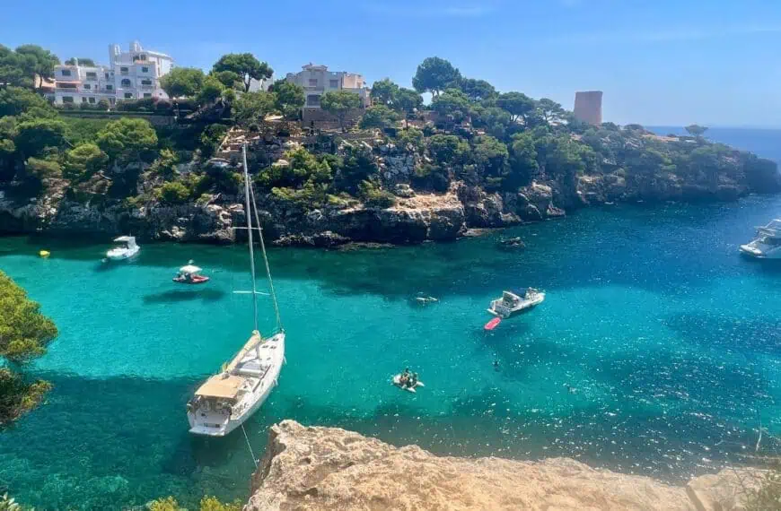 Beach in Southeast Mallorca