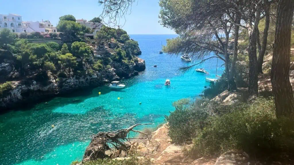 Cala, cove or small bay, in Mallorca