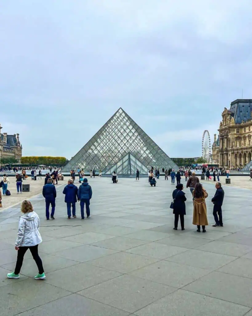 Lourve in Paris, France