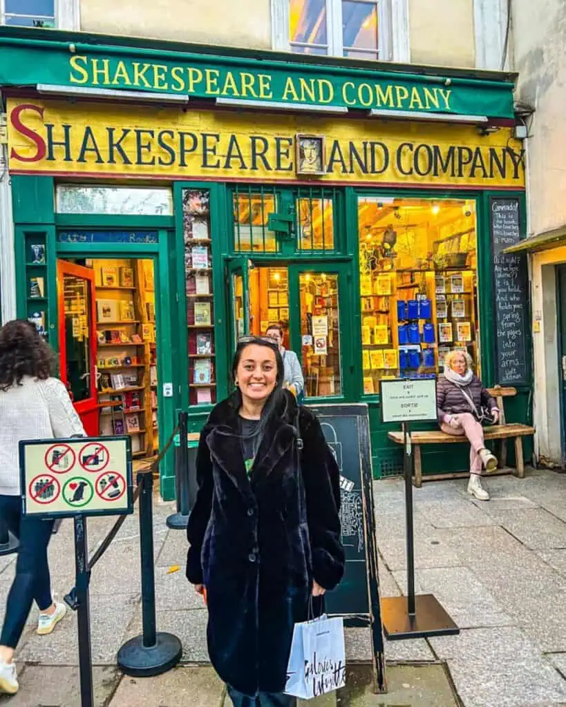 Shakespeare and Company in Paris, France