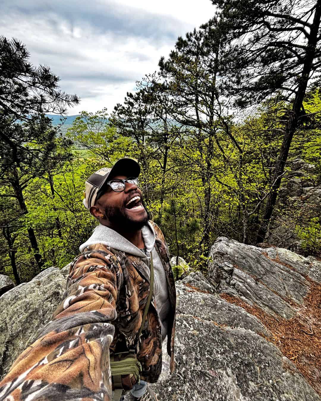 Jarrell Williams at Buzzard Rock
