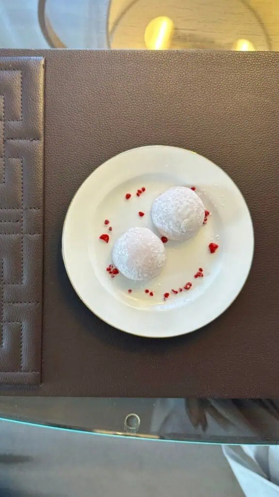 Mochi at Fairmont Empress in Victoria, BC