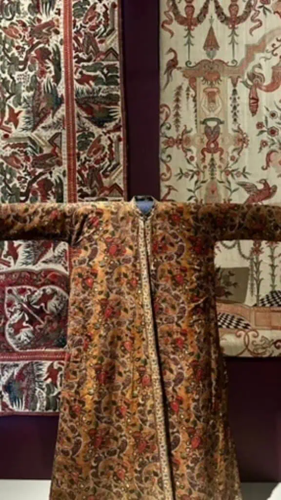 Fabric in Royal BC Museum Global Threads Exhibit