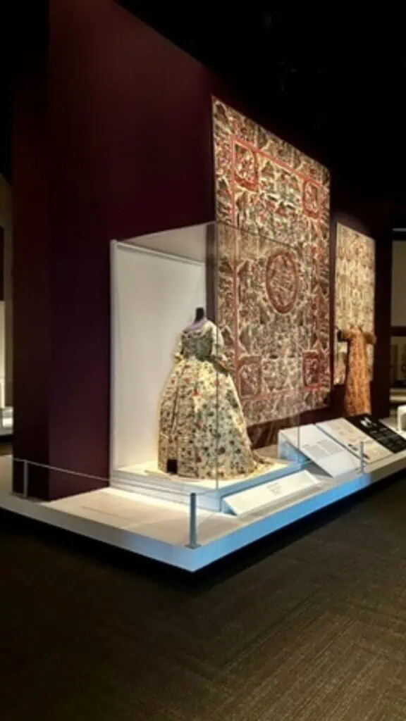 Dress in the Royal BC Museum Global Threads Exhibit