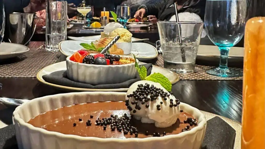 Desserts at Six Seven Restaurant in Seattle, WA (Katie Woodward Ramer)