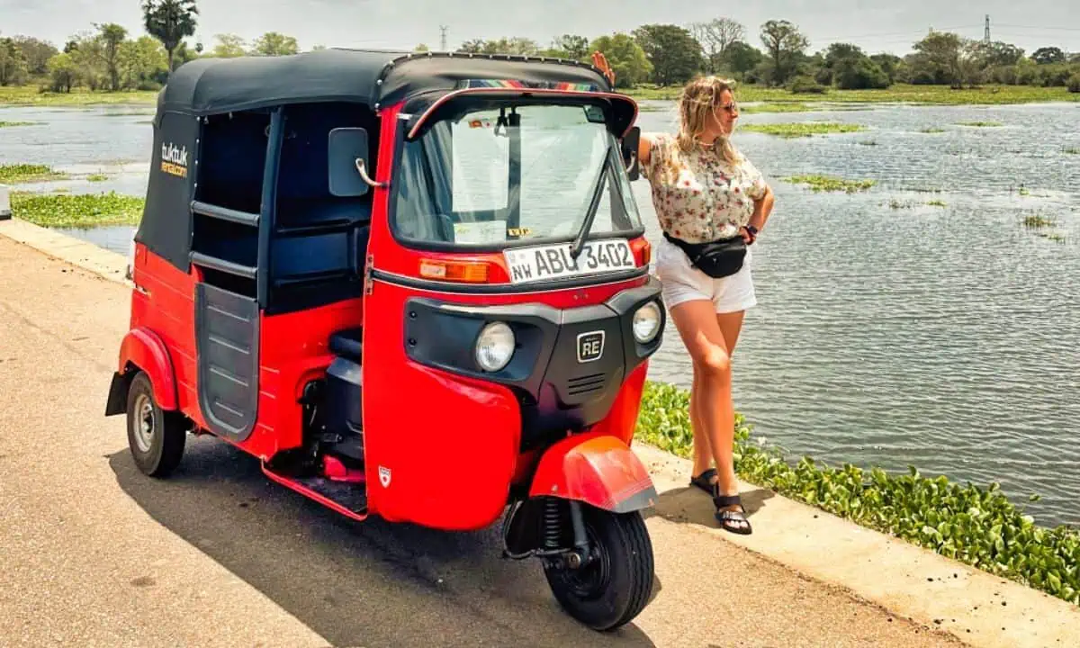 Tuk Tuk in Sri Lanka Colombo