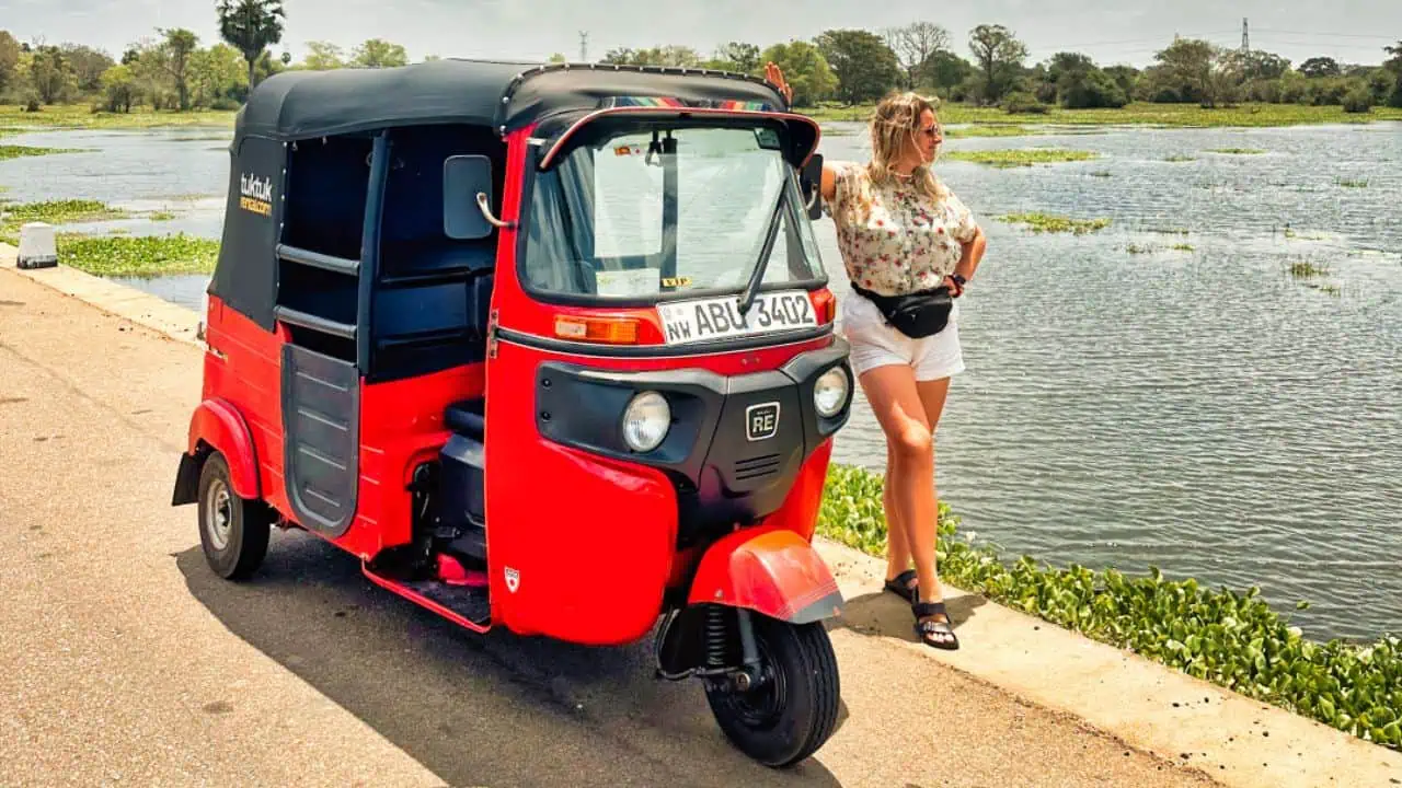 Tuk Tuk in Sri Lanka Colombo