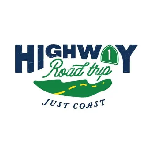 highway 1 road trip logo