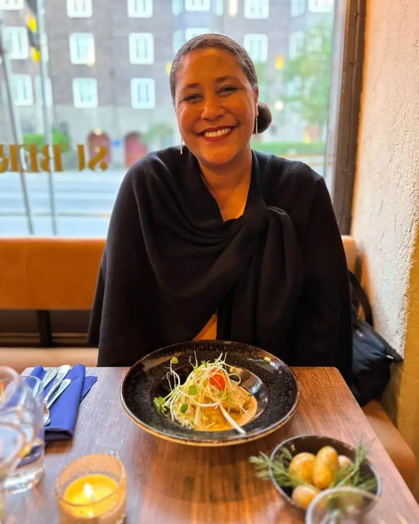 Alex Sumuel Groves at Suber Restaurang in Gothenburg, Sweden