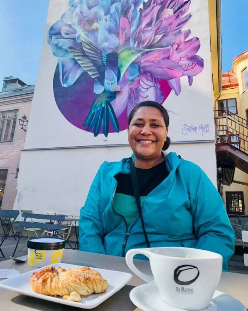 Alex Sumuel Groves at da Matteo in Gothenburg, Sweden