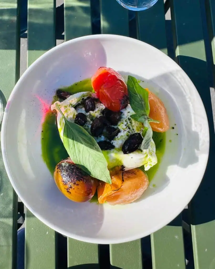 Appetizer at Wine Mechanics in Gothenburg, Sweden