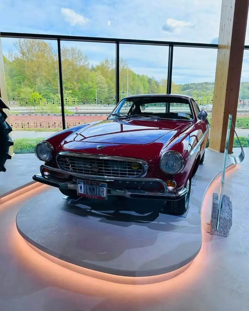 Classic Car at World of Volvo in Gothenburg, Sweden