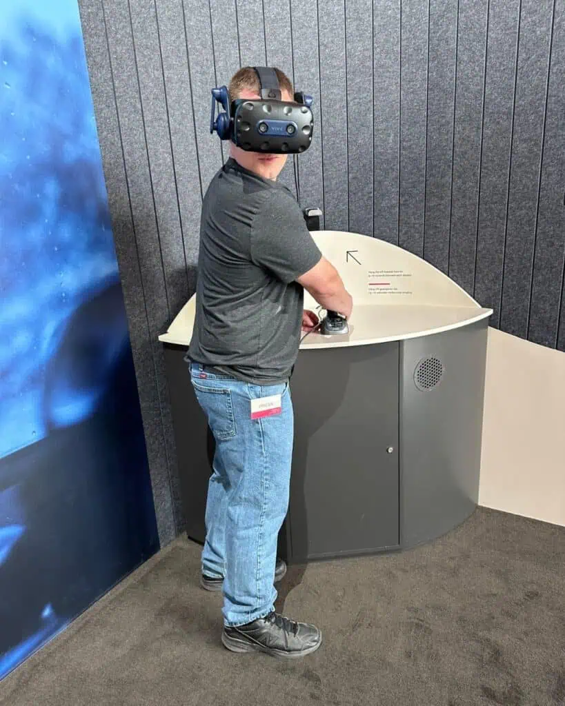 Cruise Ship VR at World of Volvo in Gothenburg, Sweden