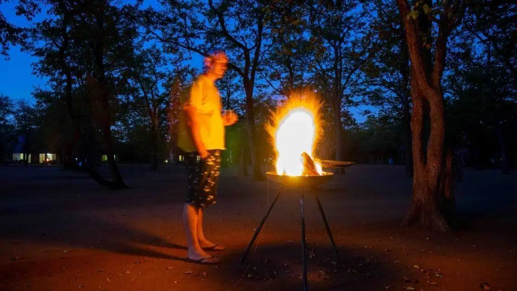 De Wet Moolman at home in South Africa