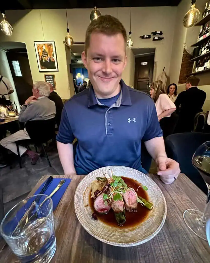 Dining at Suber Restaurang in Gothenburg, Sweden