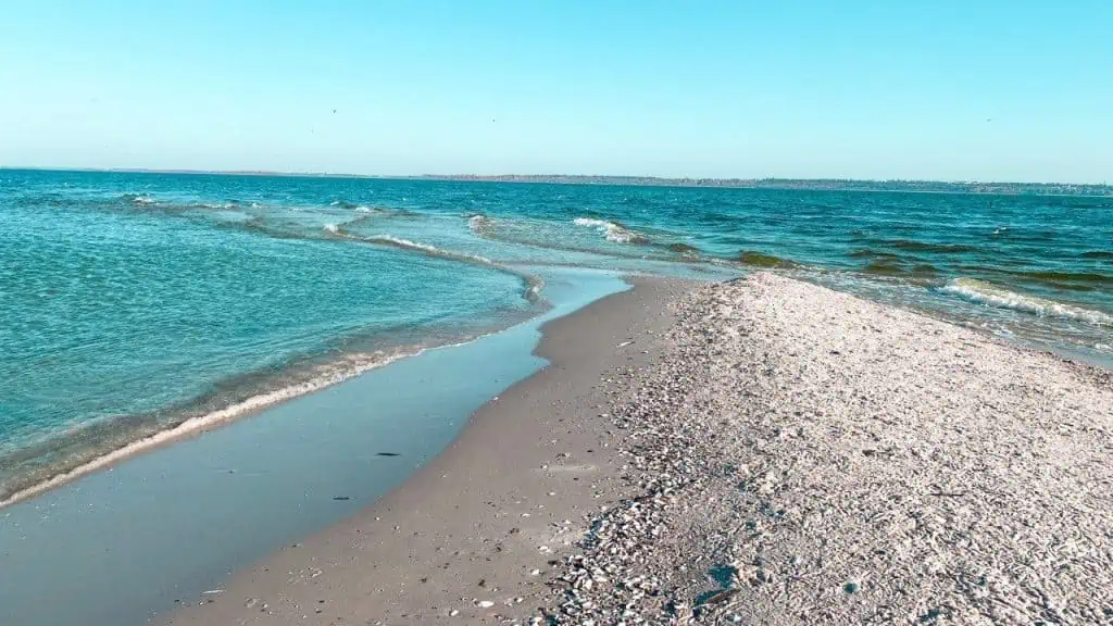 Edge of the Earth in Kinburn, Ukraine