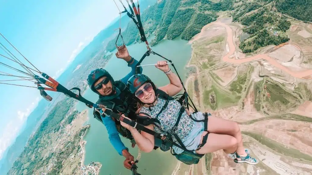 Em Gensen Paragliding in Pokhara