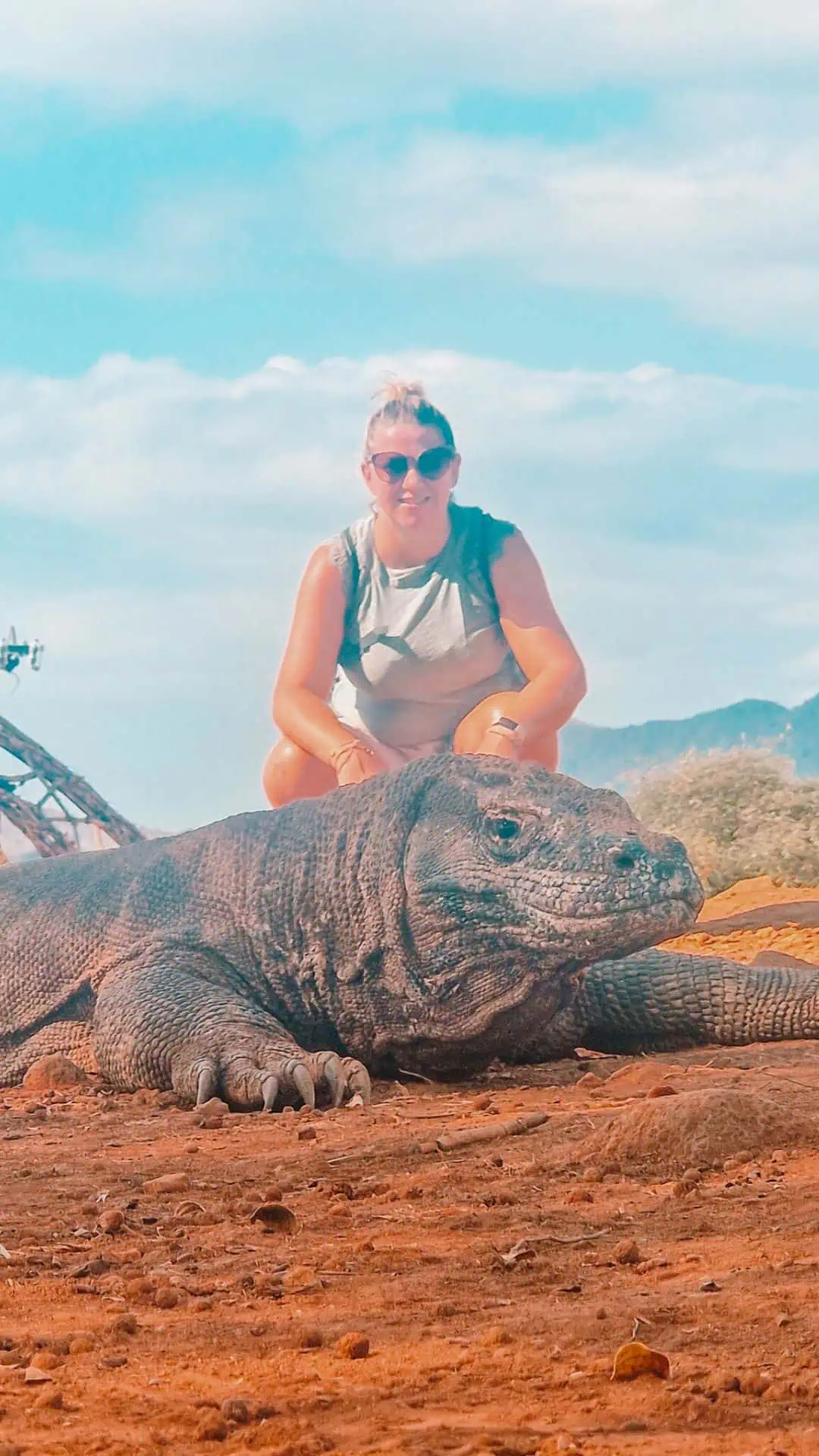 Em Gensen and Komodo Gragon