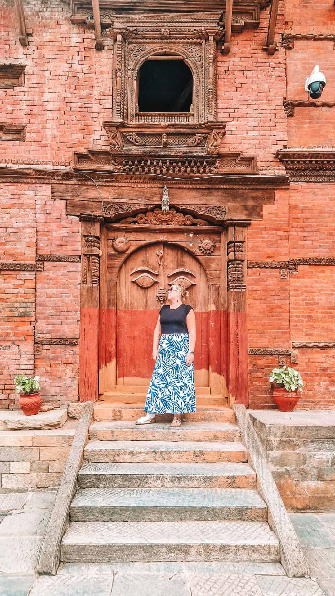 Em Gensen in Kathmandu, Nepal