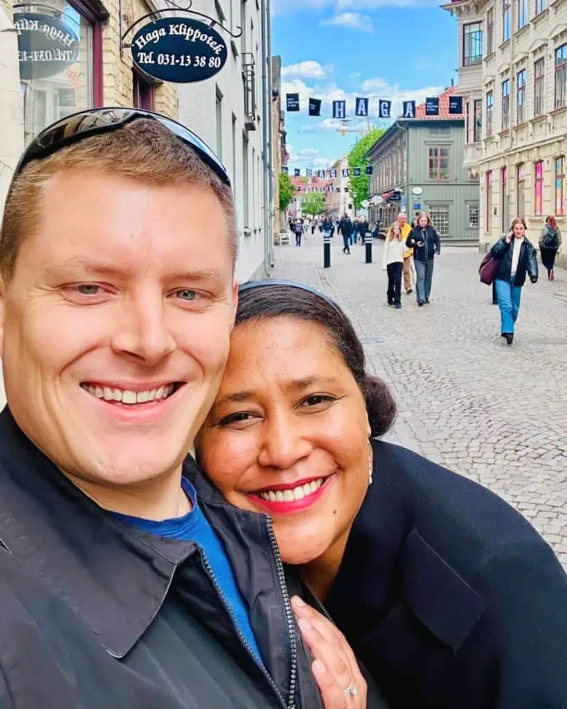 Haga Neighborhood in Gothenburg, Sweden