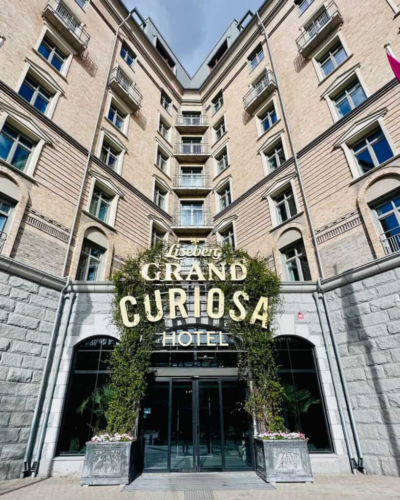 Liseberg Grand Curiosa Hotel entrance