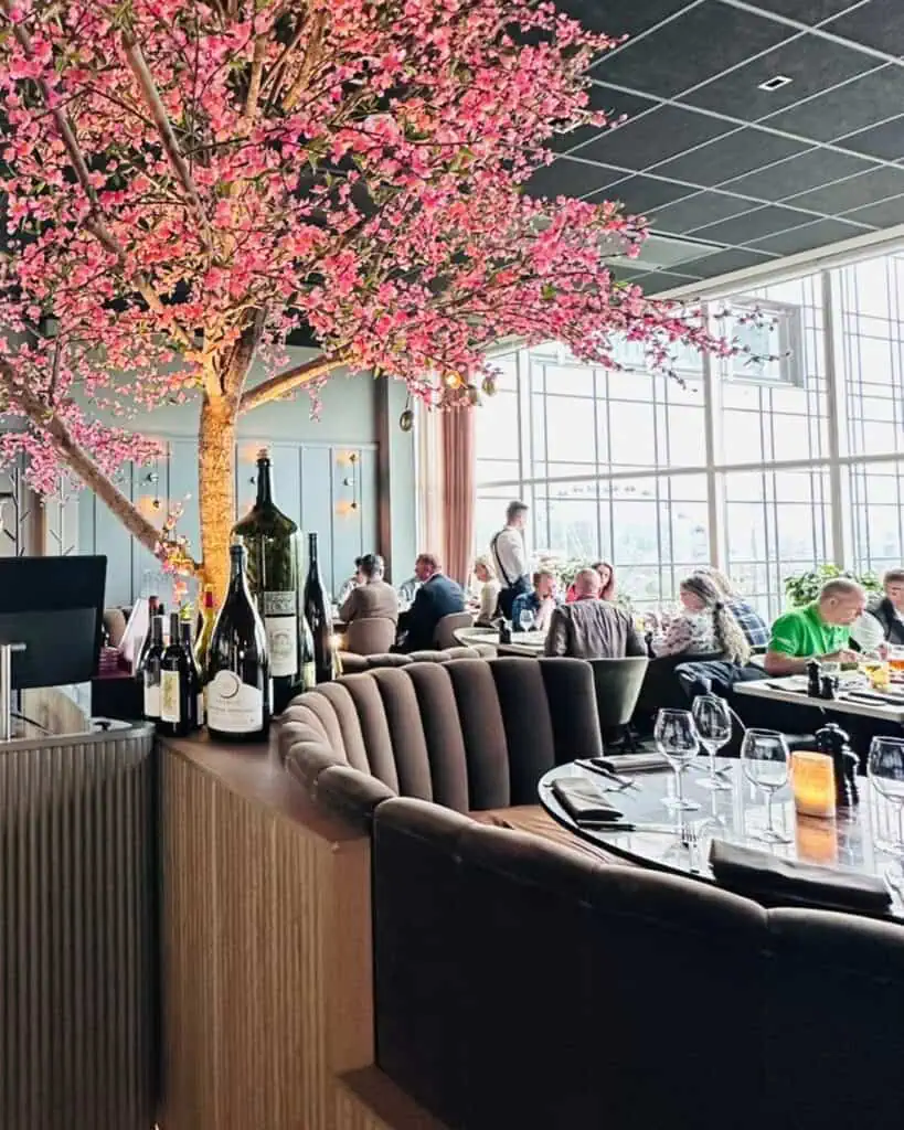 Lunch at Heaven 23 in Gothenburg, Sweden