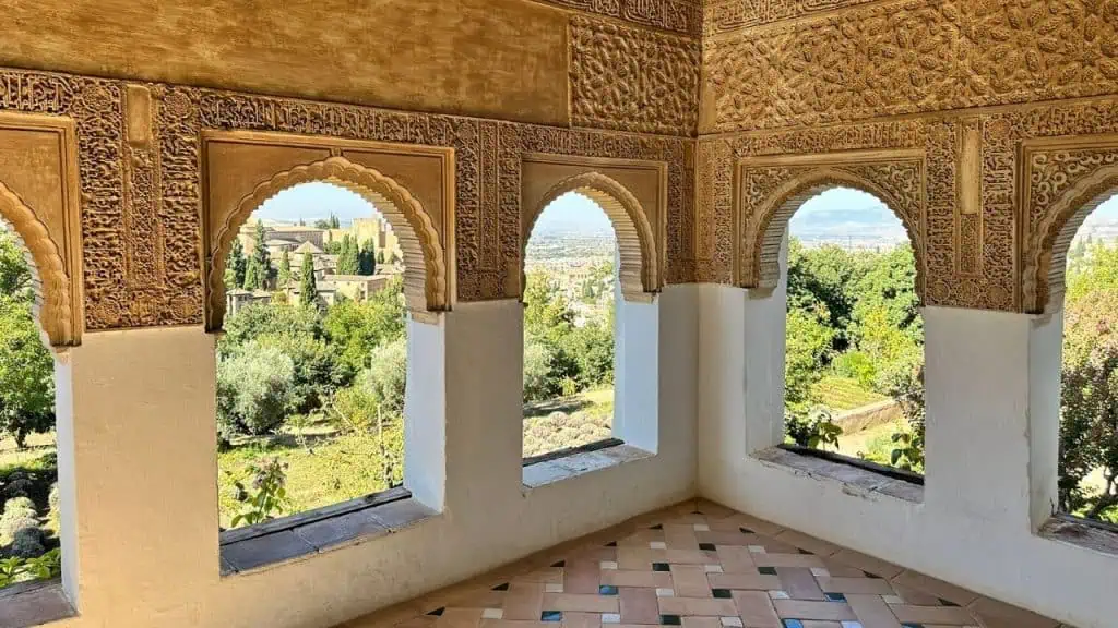 Mirador de Lindaraja in the Nasrid Palaces