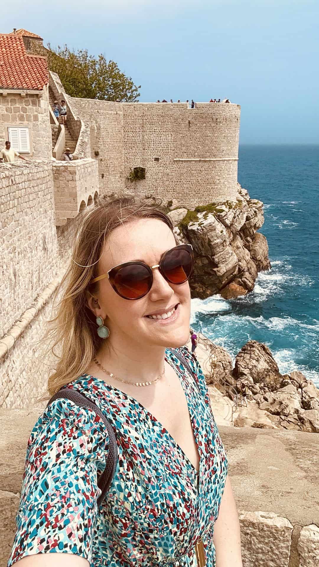 Natalie Barrett in Dubrovnik, Croatia