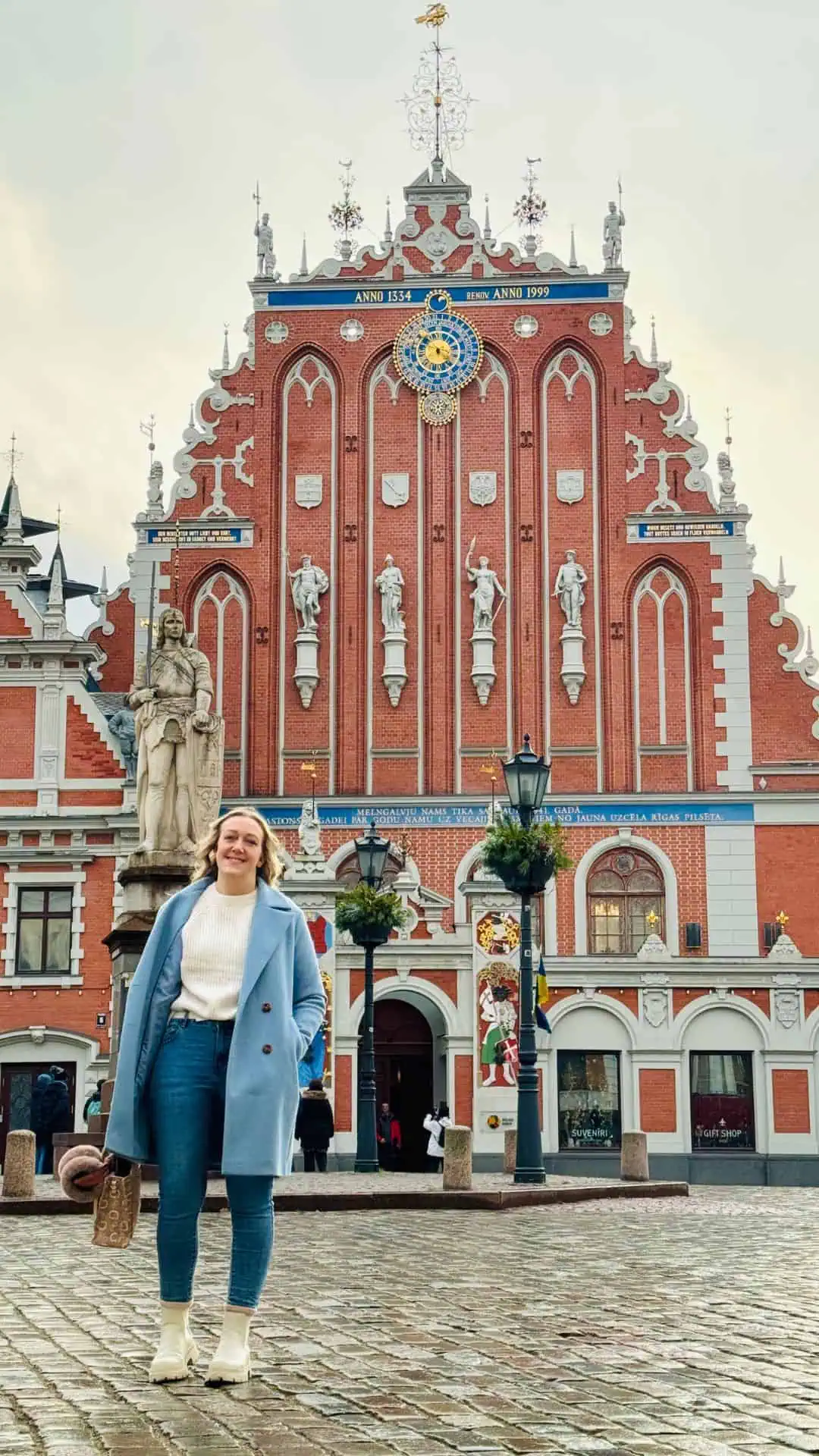 Natalie Barrett in Riga, Latvia