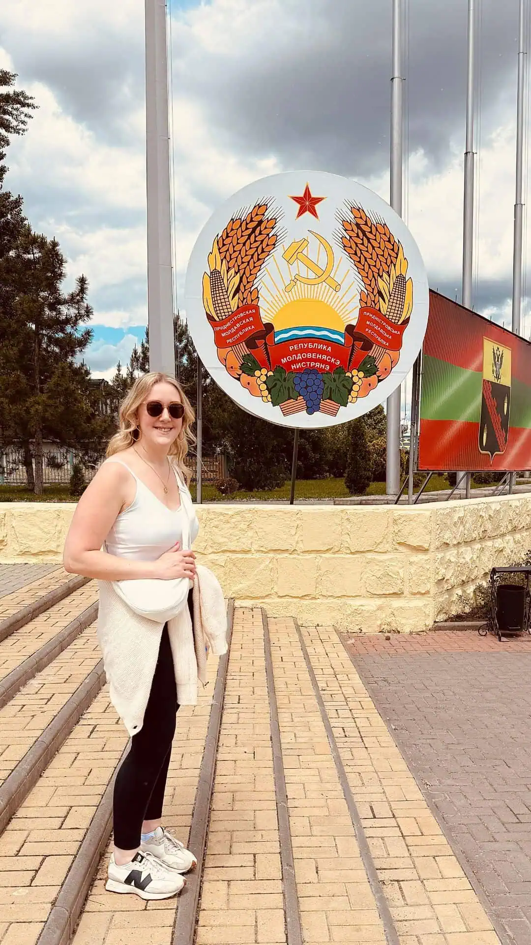 Natalie Barrett in Transnistria, Moldova