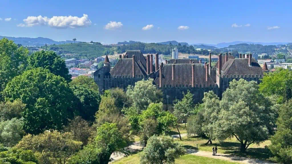 Palace of the Dukes of Braganza in Guimarães, Portugal