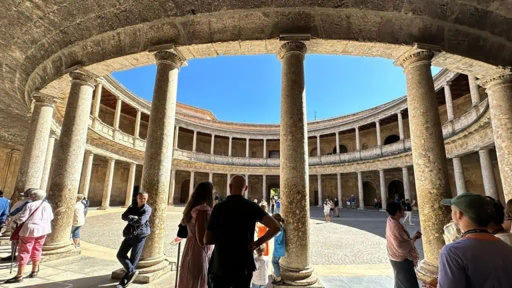 Palacio de Carlos V Courtyard
