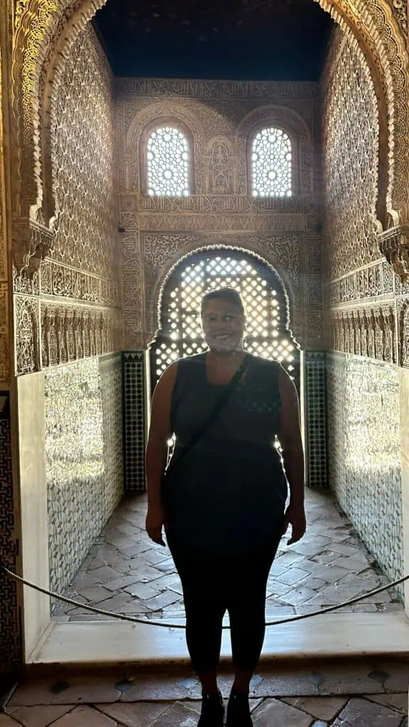 Salón de los Embajadores in the Comares Tower of the Nasrid Palaces