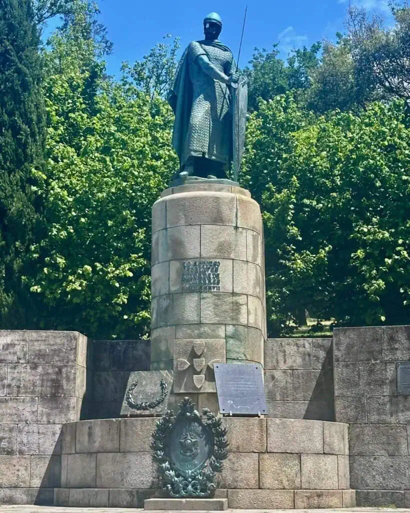 Statue in Guimarães